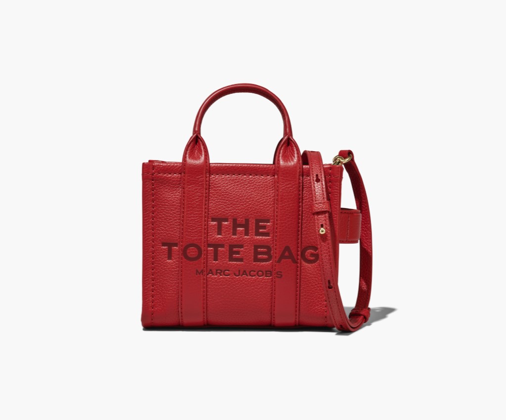 The Micro Tote Bag (True Red)